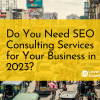 SEO consulting services for business in 2023
